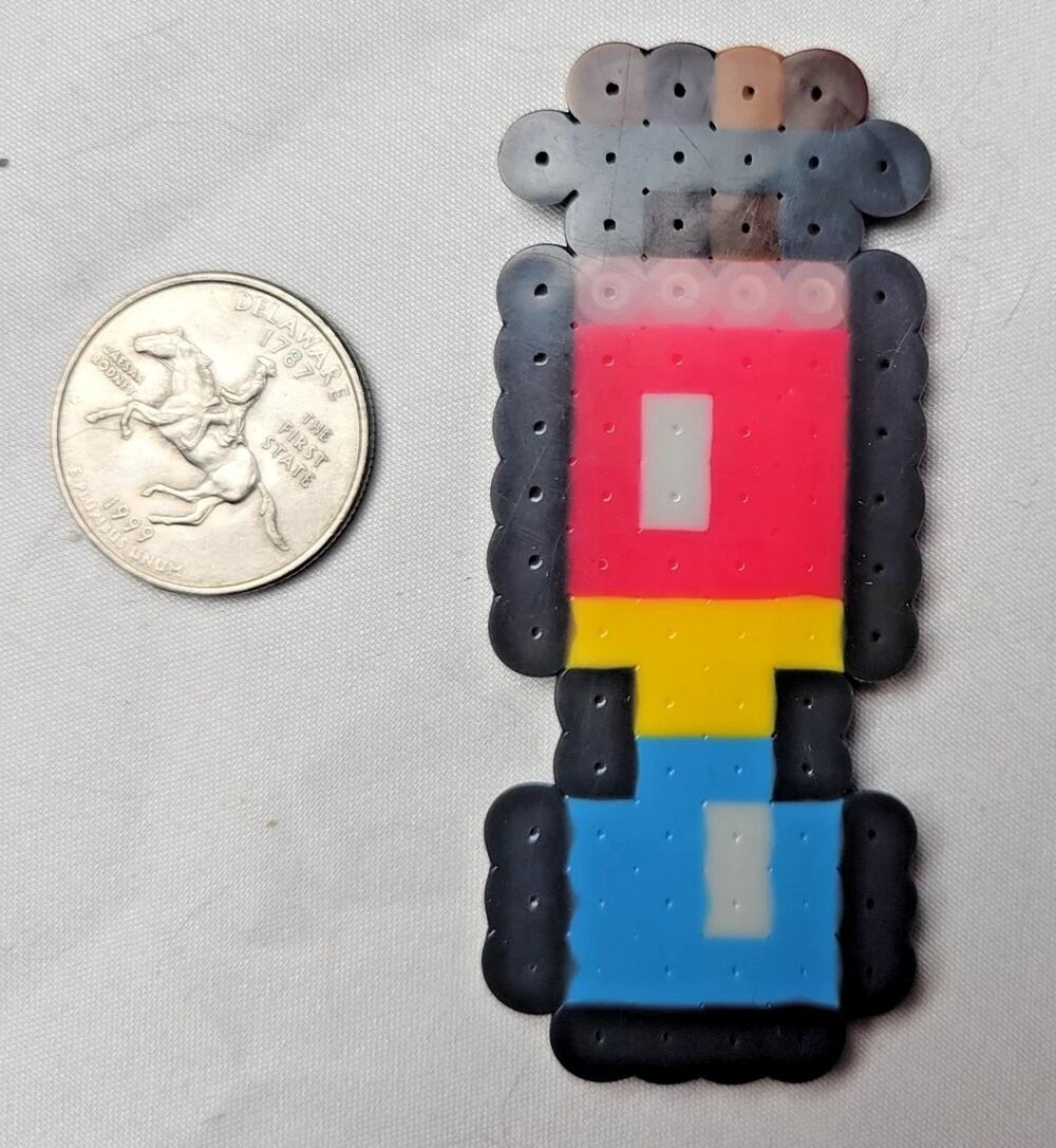 Pansexual LGBT Potion Perler Pixel Art